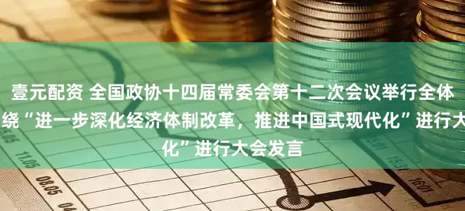 壹元配资 全国政协十四届常委会第十二次会议举行全体会议 围绕“进一步深化经济体制改革，推进中国式现代化”进行大会发言